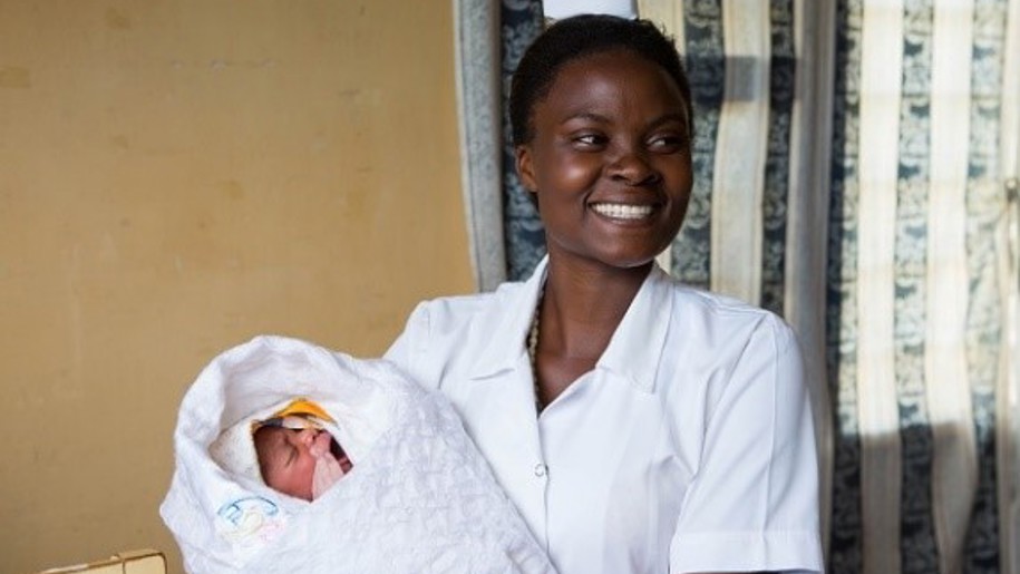Sister Angel Nalumumba at Villa Maria Hospital